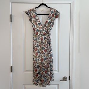 Francesca’s “Miami” Floral Wrap Dress